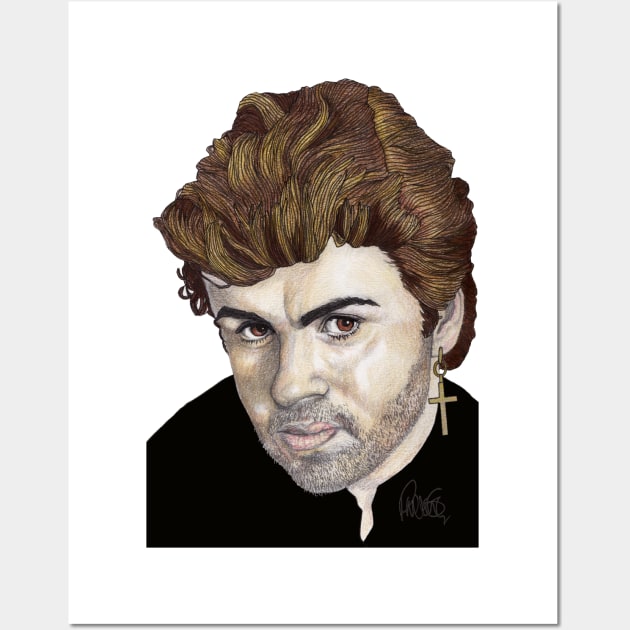 George Michael Wall Art by paulnelsonesch